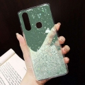 Etui SAMSUNG GALAXY S20 ULTRA Brokat Cekiny Glue Glitter Case zielone