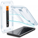 SPIGEN SGP  Szkło Hartowane SAMSUNG GALAXY S24 ULTRA Spigen Glas.tr "EZ Fit" 2-Pack Clear