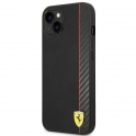 Oryginalne Etui IPHONE 14 Ferrari Hardcase Carbon (FEHCP14SAXBK) czarne