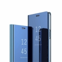 Etui z klapką Clear View Cover HUAWEI  Y7 2019 PRIME niebieskie