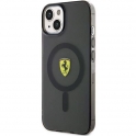 Oryginalne Etui IPHONE 14 Ferrari Hardcase Translucent Magsafe (FEHMP14SURKK) czarne