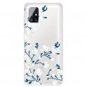 Etui SAMSUNG GALAXY M51 Slim Case Art Pattern Printing TPU Flower