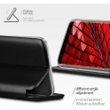 Etui LG K51S / K41S portfel z klapką skóra ekologiczna Flip Elegance czarne