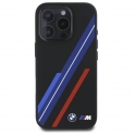 Mercedes Oryginalne Etui IPHONE 16 PRO MAX BMW Hardcase Silicone Random Lines MagSafe (BMHMP16X23SSPK) czarne