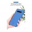 Dux Ducis Skin Lite case etui pokrowiec ze skóry ekologicznej SAMSUNG GALAXY S10e  niebieskie