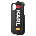 Oryginalne Etui IPHONE 11 PRO Karl Lagerfeld Strap (KLHCN58HDAWBK) czarne