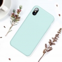 Etui Silicone Case elastyczne silikonowe  HUAWEI MATE 20 LITE miętowe