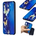 Etui Slim case Art Wzory HUAWEI Y6 2019 / HONOR 8A niebieski motyl
