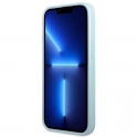 Oryginalne Etui IPHONE 13 MINI Guess Hardcase Saffiano 4G Small Metal Logo (GUHCP13SPS4MB) niebieskie