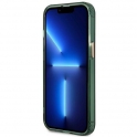 Oryginalne Etui IPHONE 13 PRO Guess Hard Case Gold Outline Translucent MagSafe (GUHMP13LHTCMA) khaki