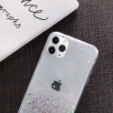 Etui IPHONE 14 PRO MAX Brokat Cekiny Glue Glitter Case transparentne