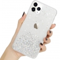 Etui IPHONE 12 PRO MAX (6,7'') Brokat Cekiny Glue Glitter Case transparentne