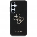 Etui SAMSUNG GALAXY S25+ Guess Grained Big 4G Logo Small Classic Logo czarne