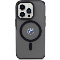 Mercedes Oryginalne Etui IPHONE 14 PRO BMW Hardcase Signature MagSafe (BMHMP14LDSLK) czarne