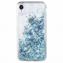 Etui XIAOMI REDMI 8 Liquid plecki brokatowe niebieskie