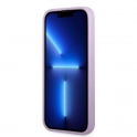 Oryginalne Etui IPHONE 13 Guess Hardcase Saffiano 4G Small Metal Logo fioletowe