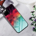 Etui Szklane Glass case Art IPHONE 11 PRO 5.8 kolorowa mgławica