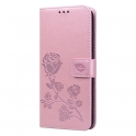Etui XIAOMI REDMI NOTE 8T portfel z klapką Wallet Art różowe wzory