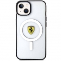 Oryginalne Etui IPHONE 14 PLUS Ferrari Hardcase Outline Magsafe (FEHMP14MURKT) transparentne