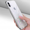 Etui VIVO Y21 / Y21S / Y33S Brokat Cekiny Glue Glitter Case transparentne