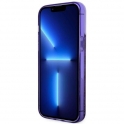 Oryginalne Etui IPHONE 14 PRO MAX Guess Hardcase Liquid Glitter 4G Transculent (GUHCP14XLC4PSGU) fioletowe