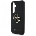 Etui SAMSUNG GALAXY S25+ Guess Grained Big 4G Logo Small Classic Logo czarne