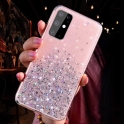 Etui IPHONE 11 PRO Brokat Cekiny Glue Glitter Case różowe