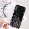 Etui SAMSUNG GALAXY A51 5G Brokat Cekiny Glue Glitter Case czarne