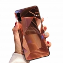 Etui 3D Lustro Mirror Obudowa Diamond Stone SAMSUNG GALAXY S10 różowo złote