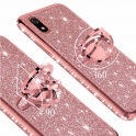 Etui Diamond Ring Brokat XIAOMI REDMI 7A różowe
