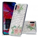 Etui Slim case Art SAMSUNG GALAXY A70 różowe róże