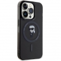 Oryginalne Etui APPLE IPHONE 15 PRO MAX Karl Lagerfeld Hardcase IML Ikonik MagSafe (KLHMP15XHFCKNOK) czarne
