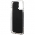 Oryginalne Etui IPHONE 11 / XR Karl Lagerfeld Hardcase Liquid Glitter Gatsby (KLHCN61LGGKBK) czarne