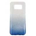 Etui Glitter SAMSUNG GALAXY S8 srebrno-niebieskie