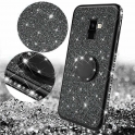 Etui Diamond Ring Glitter Brokat SAMSUNG GALAXY S8 czarne