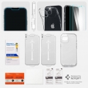 SPIGEN SGP  Etui + Szkło Hartowane IPHONE 15 PLUS / 14 PLUS Spigen Crystal Pack transparentne