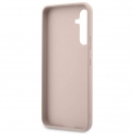Oryginalne Etui SAMSUNG GALAXY A54 4G / 5G Guess Hard Case 4G Metal Gold Logo (GUHCSA54G4GFPI) różowe