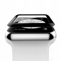 Szkło hartowane 5D APPLE WATCH 40mm na smartwatch Full Glue czarne