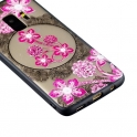 Etui Slim Art SAMSUNG S9 różowy kwiat