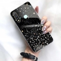 Etui IPHONE 14 PLUS Brokat Cekiny Glue Glitter Case czarne