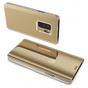Etui Clear View Cover SAMSUNG S10 złote