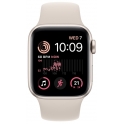 Smartwatch Apple Watch SE 2022 GPS+Cellular 40mm Aluminium Księżycowa poświata z Księżycowa poświata paskiem Sport MNPH3