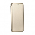 Etui IPHONE 13 PRO portfel z klapką skóra ekologiczna Flip Elegance złote