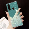 Etui IPHONE 13 Brokat Cekiny Glue Glitter Case miętowe