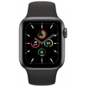 Smartwatch Apple Watch SE GPS 44mm Aluminium szary z czarnym paskiem Sport