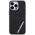 Oryginalne Etui APPLE IPHONE 15 PRO MAX Karl Lagerfeld Hardcase 3D Rubber Multi Logo (KLHCP15X3DMKRLK) czarne