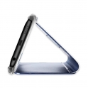 Etui z klapką Clear View Cover HUAWEI  Y7 2019 PRIME niebieskie