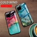 Etui Szklane Glass case Art IPHONE 11 szmaragd
