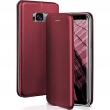 Etui SAMSUNG GALAXY S23 Portfel z Klapką Skóra Ekologiczna Flip Elegance Magnetic burgundowe