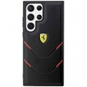 Oryginalne Etui SAMSUNG GALAXY S23 ULTRA Ferrari Hardcase Hot Stamp Lines (FEHCS23LPBAK) czarne